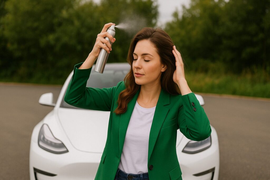 eco conscious drivers found to secretly wage aerosol warfare against the ozone