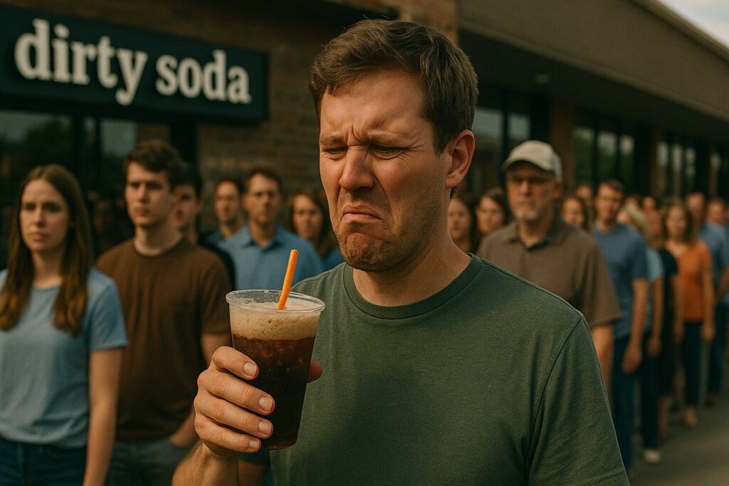 dirty soda craze long lines